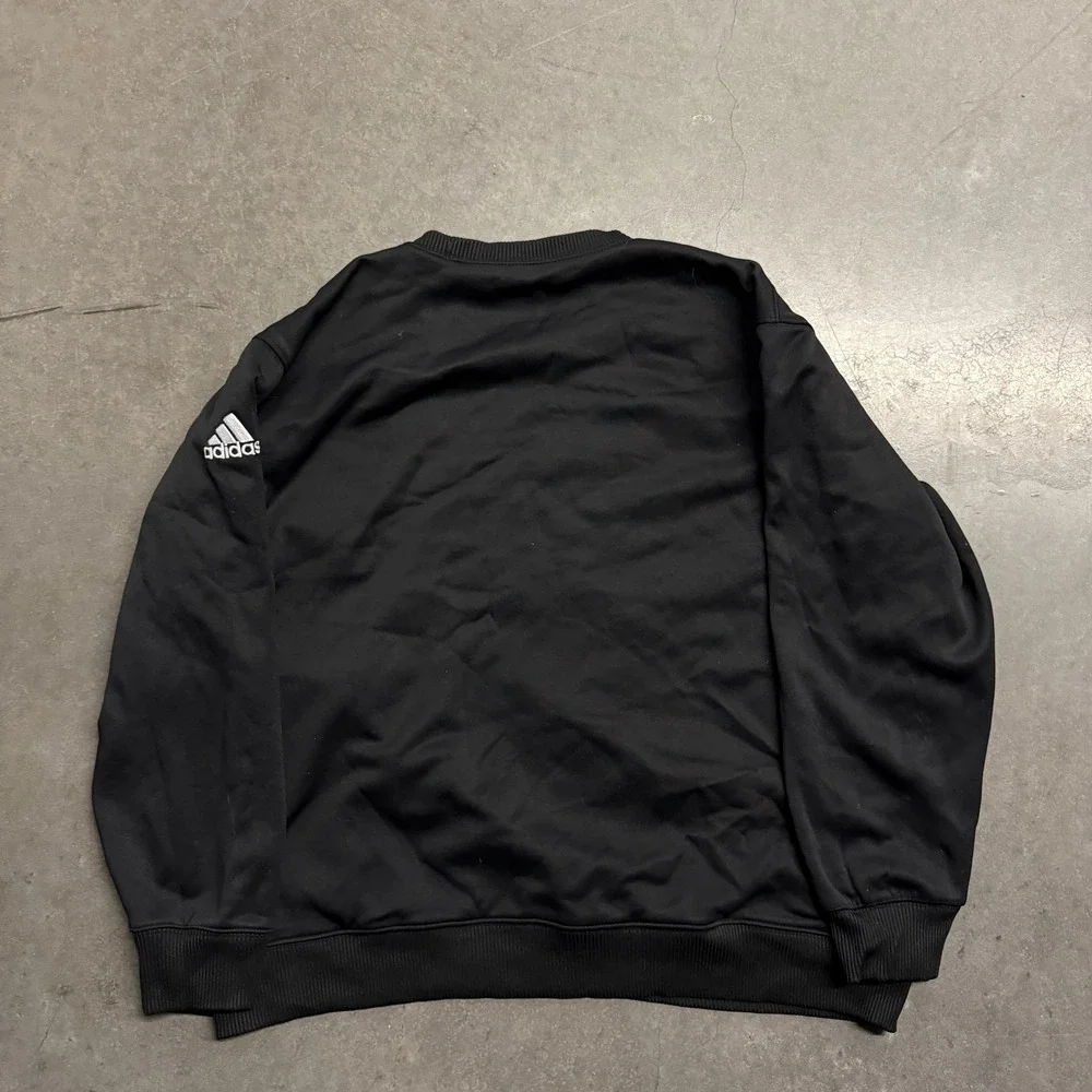 Adidas Climawarm Mens XL Black Fleece Crewneck Sweatshirt Athletic Pullover